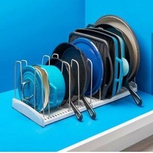 NEW YouCopia StoreMore Expandable Cookware Rack